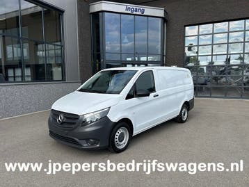 Zakelijke Lease |  Mercedes-Benz Vito 114 CDI Lang / Automaa, Automaat, Stof, Gebruikt, Wit