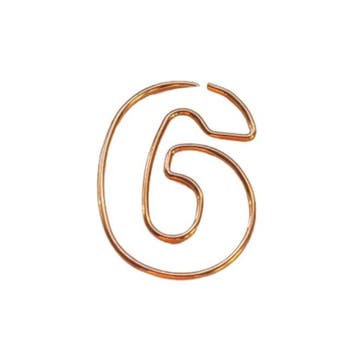 1x Paperclip nummer 6 (Overige Decoratie), Ophalen of Verzenden, Nieuw