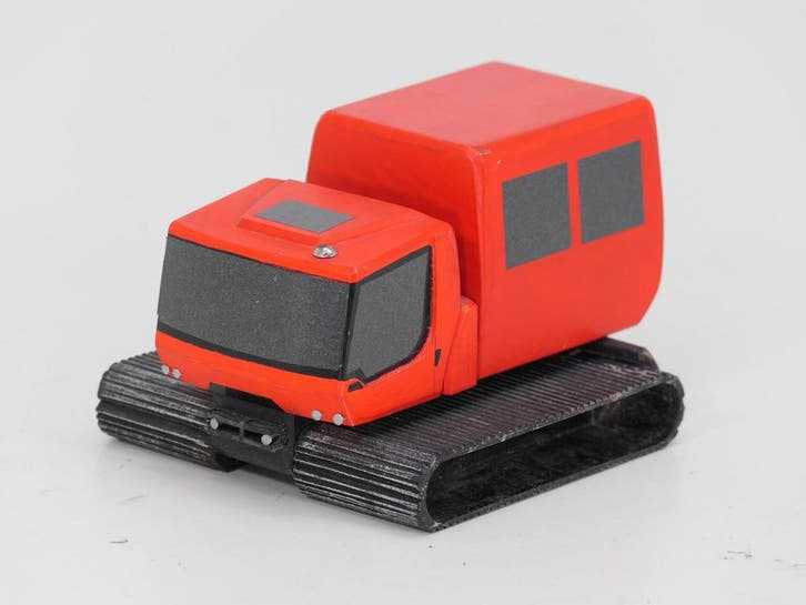 Pistenbully Rettungsdienst 1:24, Sonderanfertigung Modell..., Hobby en Vrije tijd, Modelauto's | 1:24, Gebruikt, Overige merken