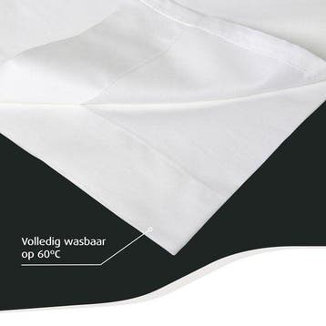2dekans | Home by TEMPUR® - Topper Hoeslaken - Wit - 90 x, Ophalen of Verzenden, Zo goed als nieuw, Wit