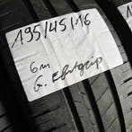 2 x Goodyear Efficientgrip 195-45-16 Zomerbanden 6mm, Gebruikt, 16 inch, Ophalen of Verzenden, Band(en)