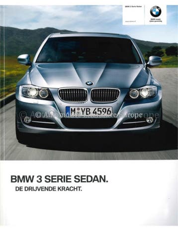 2006 BMW 3 SERIE SEDAN BROCHURE NEDERLANDS, Nieuw, BMW, Author