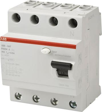 ABB aardlekschakelaar / 4-polig, 300mA, 40A / 0903.754 /, Ophalen of Verzenden, Nieuw, Groepenkast