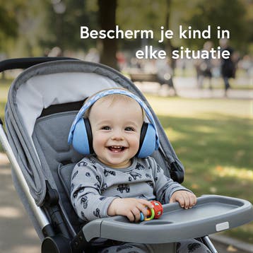2dekans | Qwali Gehoorbescherming baby en kinderen - Dempt, Ophalen of Verzenden, Zo goed als nieuw