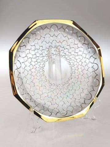 Secoloventesimo - Schotel - Arabesque - 24 kt goud - Bord