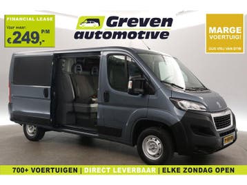 Peugeot Boxer 2.0 BlueHDI L2H1 | Dubbele Cabine | Marge |, Euro 6, Nieuw, Zilver of Grijs, Peugeot