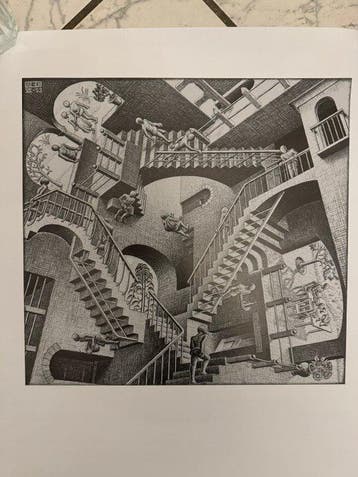 M.C. Escher - Relativiteit - Jaren 2000
