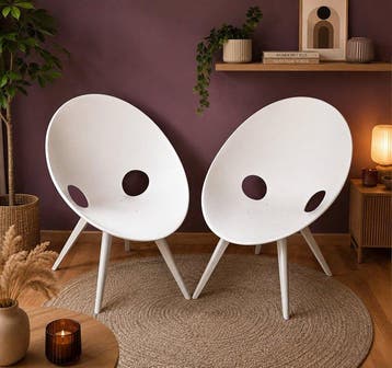 Thonet - Eddy Harlis - Stoel (2) - zeldzaam ST664 eerste
