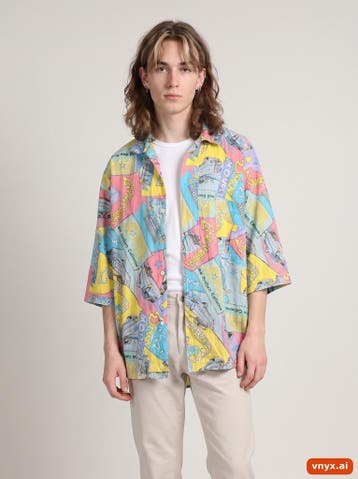 Fruit of the Loom Casual overhemden Heren maat S Blauw, Ophalen of Verzenden, Nieuw
