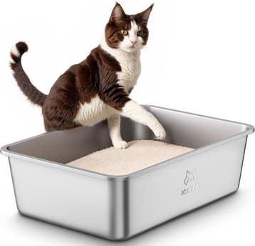 Kattenbak Groot RVS | Geurvrij | Laatste Stuk!, Ophalen of Verzenden, Zo goed als nieuw, Open