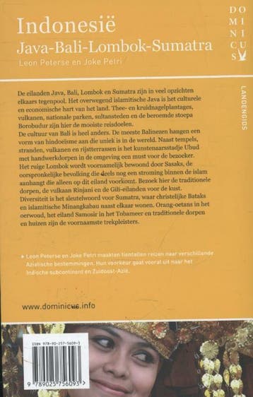 Indonesië : Java - Bali- Lombok - Sumatra / Dominicus, Boeken, Reisgidsen, Verzenden, Gelezen, Joke Petri