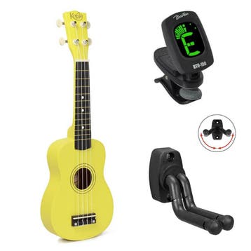 Korala UKS-15 bundel sopraan ukulele, Ophalen of Verzenden, Nieuw