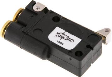 3/2 4 mm NC Rolbediend Hefboom Ventiel 1,5-8 bar/21,0-112psi, Verzenden, Nieuw