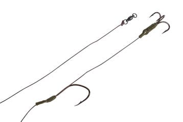 Ultimate Catfish Rig Double Hook # 6/0 Single + 3/0 Treble, Verzenden, Nieuw, Vislijn