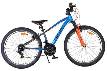 Volare Boost Kinderfiets - 24 inch - Blauw Oranje - 21, Fietsen en Brommers, Fietsen | Kinderfietsjes, Verzenden, Nieuw
