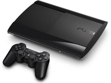 Sony PlayStation 3 super slim 12 GB SSD zwart - incl., Verzenden, Zo goed als nieuw