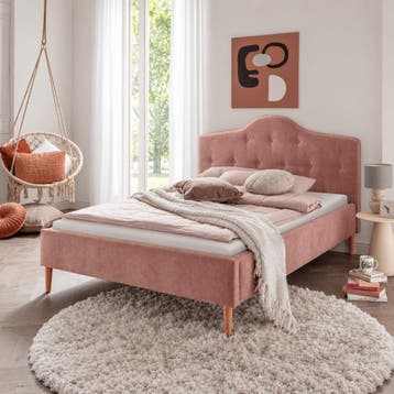 Infanskids Gestoffeerd Bed Lisa - 180 x 210, Huis en Inrichting, Slaapkamer | Bedden, Nieuw