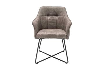 Exclusief design stoel LOFT microvezel vintage taupe met, Huis en Inrichting, Ophalen of Verzenden, Nieuw