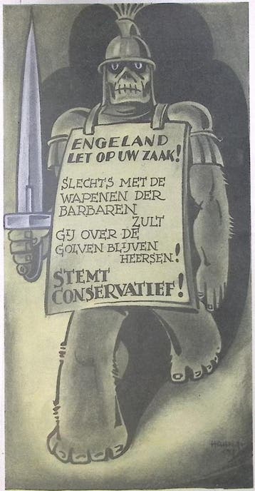 Spotprent over de Engelse verkiezingen (lijst optie), Verzenden