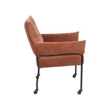 Eetkamerstoel Imke | Terracotta | Chill-Line, Ophalen of Verzenden, Nieuw