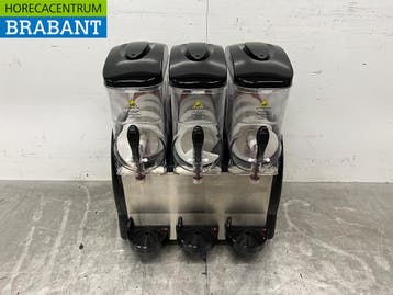 RVS Saro Slushmachine Granita Machine 3 x 12 liter 230V, Zakelijke goederen, Horeca | Keukenapparatuur, Ophalen of Verzenden, Gebruikt