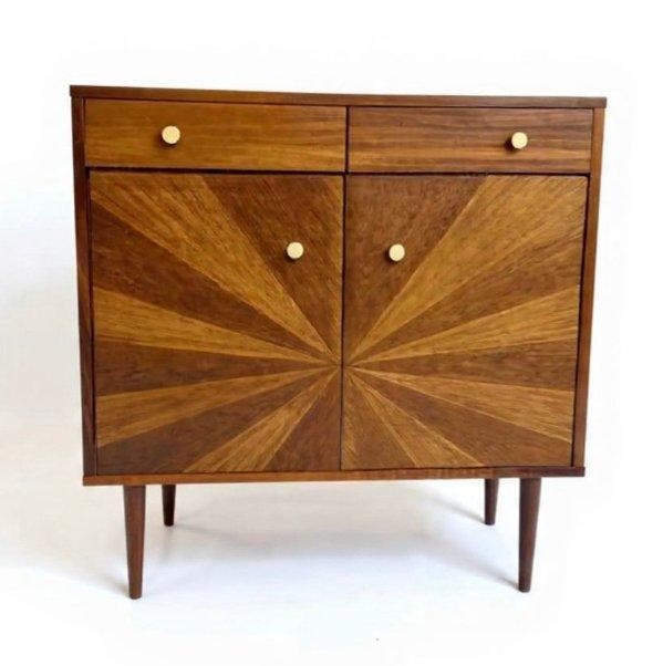 Ladekast - Hout, Metaal, Antiek en Kunst, Kunst | Designobjecten