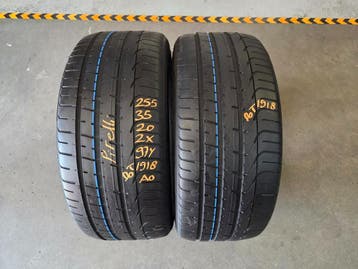 255/35/20 97Y AO PIRELLI ZOMERBANDEN 5,9MM PROFIEL 2X, Ophalen, Gebruikt, 255 mm, Band(en)