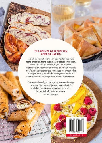 Bakken in de airfryer 9789000396887 Simone van der Koelen, Verzenden, Zo goed als nieuw, Simone van der Koelen