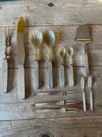 Serveergerei (12) - Roestvrij staal, .835 zilver - 1950-1960