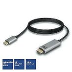 ACT | Kabel | USB-C | HDMI | 4K | Space Gray, Verzenden, Nieuw