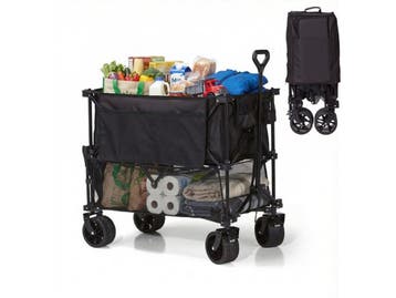 Mr. Fold XXL Bolderkar - opvouwbaar - 400L - 300KG -, Verzenden, Nieuw