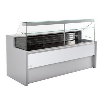 Koeltoonbank 121,5h x 200b x 79d cm grijs 2000mm, Verzenden, Nieuw in verpakking
