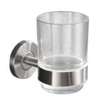 304-Glashouder Met Glas Rvs, Ophalen of Verzenden, Nieuw