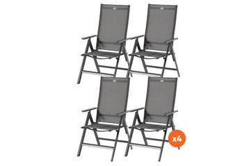 Set van 4 - Hartman Aruba verstelbare stoel, Verzenden, Nieuw, Overige materialen