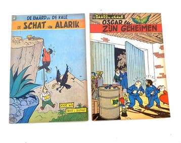 Baard en Kale 1 & 3 - De Schat van Alarik / Oscar en zijn, Boeken, Nieuw