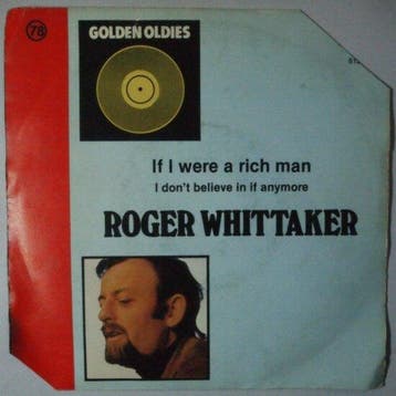 Roger Whittaker - If I were a rich man / I dont believe ..., Cd's en Dvd's, Vinyl Singles, Verzenden, Nieuw in verpakking