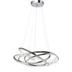 *WOONWINKEL* Kare Design Saturn Grote Design Hanglamp Chroom, Verzenden, Nieuw