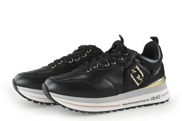 Liu Jo Sneakers in maat 39 Zwart, Verzenden, Liu Jo, Zwart, Sneakers of Gympen