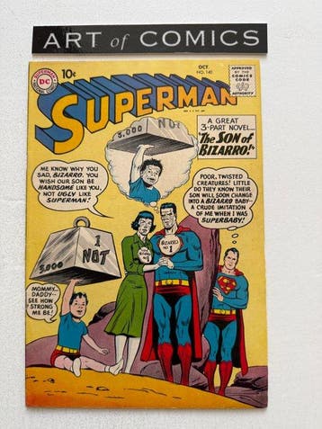 Superman #140 - 1st appearance Baby Bizarro - 1st appearance, Boeken, Nieuw