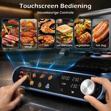 Contactgrill - Tosti apparaat - Tosti ijzer - Grill apparaat, Verzenden, Zo goed als nieuw