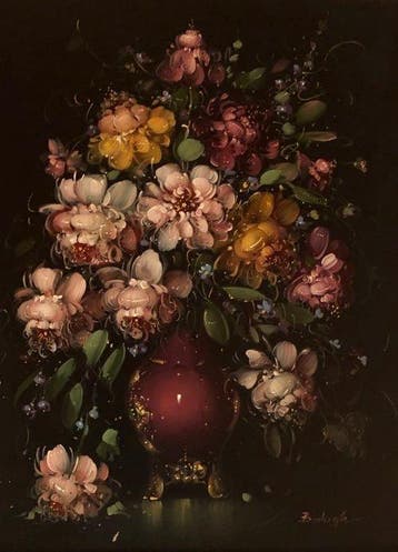 Béla Balogh (1909-1980) - Blumenstilleben in einer Vase