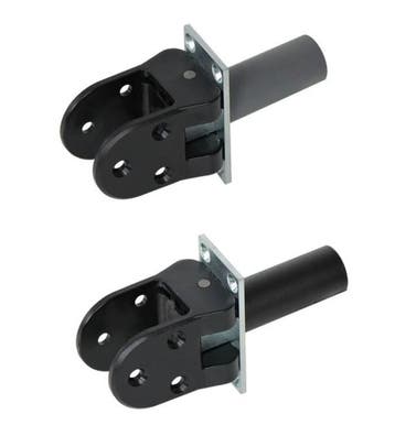 Deurveerscharnier HAWGOOD 41/40 kunststof zwart 40 mm, Verzenden, Nieuw