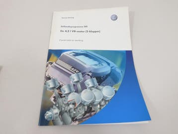 VW Zelfstudieprogramma #341 De 4,2 liter V8-motor 5-klepper, Verzenden
