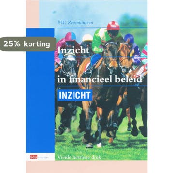 Inzicht in financieel beleid - P.W. Zevenhuijzen, Verzenden, Zo goed als nieuw, P.W. Zevenhuijzen