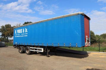 Veiling: Schuifzeiloplegger Kässbohrer XS 33000kg 2008, Overige kleuren, Overige brandstoffen, Aanhangers en Opleggers, BTW verrekenbaar