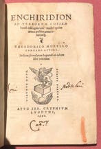Teodorico Morello - Enchiridion ad verborum - 1540