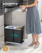 Prullenbak / afvalemmer - uitschuifbaar - inbouw kast -, Huis en Inrichting, Woonaccessoires | Prullenbakken, Verzenden, Nieuw