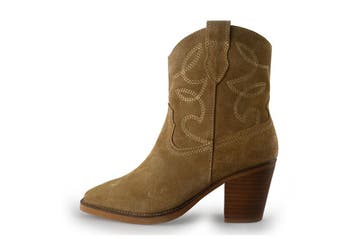 Manfield Cowboy laarzen in maat 38 Beige, Verzenden, Beige, Zo goed als nieuw, Manfield