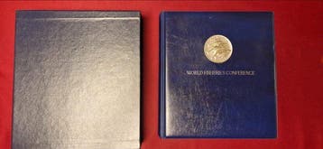 Wereld. 1984, World Fisheries Conference Coin Set (Zonder