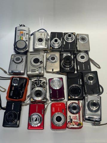Sony, Panasonic, Olympus, Samsung, Canon, Casio, Fujifilm,, Nieuw